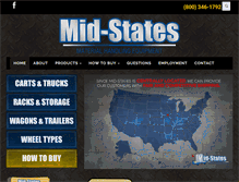 Tablet Screenshot of mid-states1.com